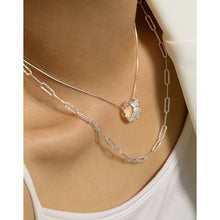 Minimalist S925 Silver Car Flower Chain Necklace for Women