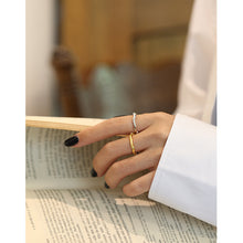 Simple Irregular Wave 925 Sterling Silver Ring