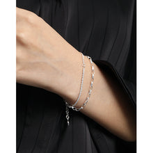 S925 Pure Silver Double Layer Starry Sky Bracelet