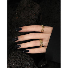 Adjustable Hollow Twisted 925 Sterling Silver Ring