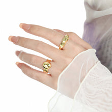 Women’s Adjustable 925 Sterling Silver Geometric Oval Ring