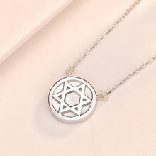 Party Black Natural Agate & Mother of Shell Star Necklace