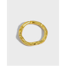 Simple Irregular Wave 925 Sterling Silver Ring