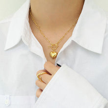 Women's Simple Love Heart 925 Sterling Silver Necklace