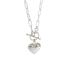 Women's Simple Love Heart 925 Sterling Silver Necklace