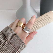 Adjustable 925 Sterling Silver Irregular Ring