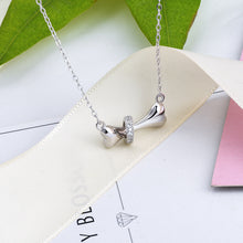 Bones Circle Solid 925 Sterling Silver Necklace