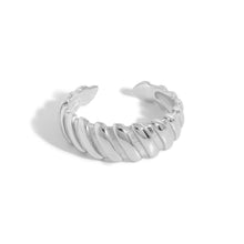 925 Sterling Silver Adjustable Fashion Street Style Ring