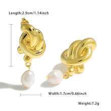Trendy 999 Pure Silver Irregular Hollow Knots Earrings