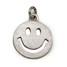 Happy Smile Face Emoji Necklace - Solid 925 Sterling Silver