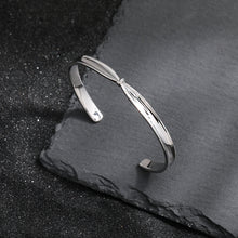 Girl's Fashion Knot 925 Sterling Silver Open Bangle