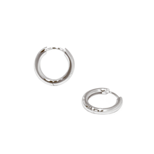 Minimalist 925 Sterling Silver Plain Hoop Earrings - Bulk Wholesale