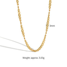 Geometry Hollow Chain 925 Sterling Silver Choker Necklace