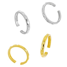 Office Casual Rhombus Carved 925 Sterling Silver Adjustable Ring