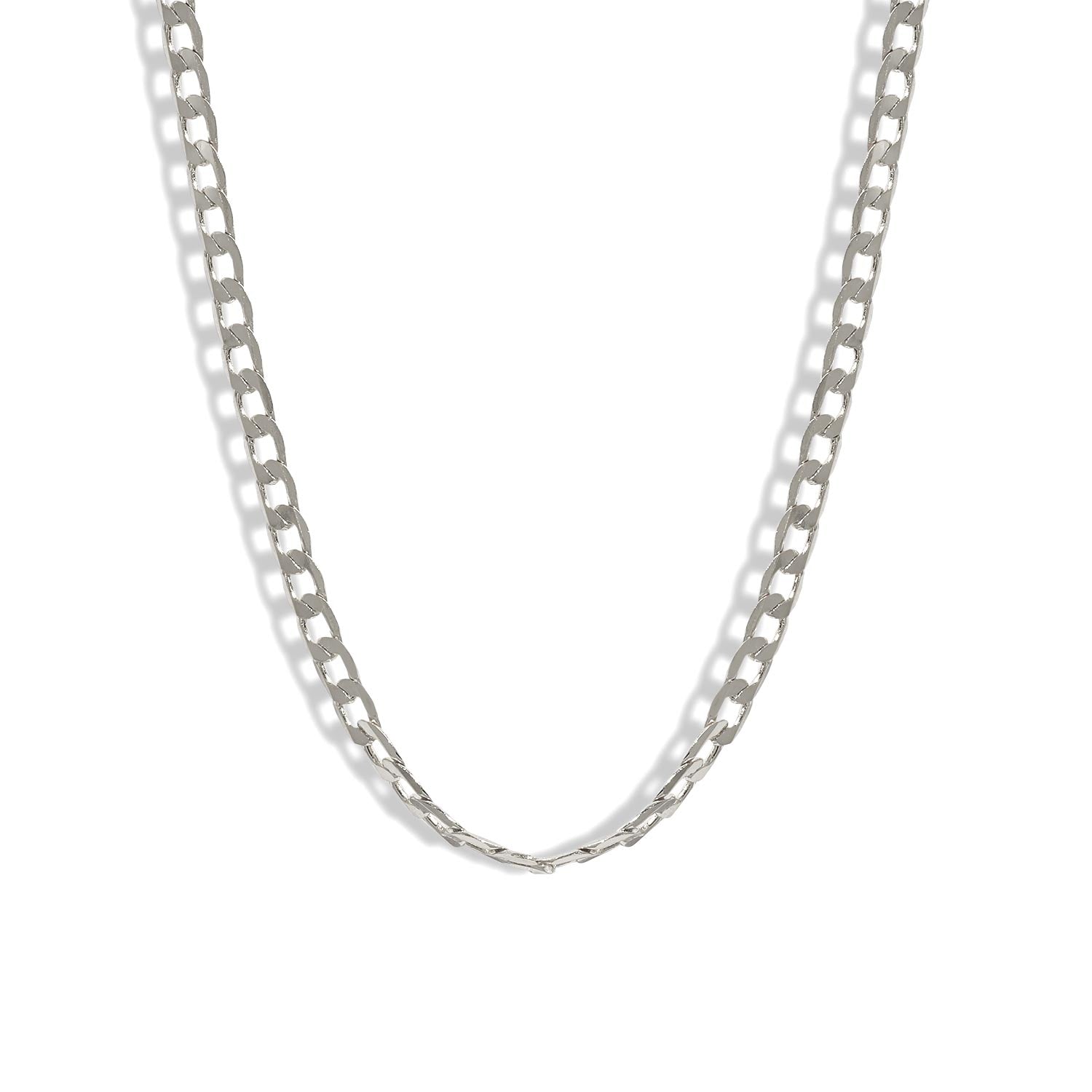 Fashion Hollow Chain 925 Sterling Silver Necklace