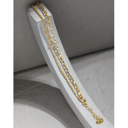 S925 Pure Silver Double Layer Starry Sky Bracelet