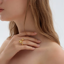 Large Chunky Electroforming Knot 999 Sterling Silver Ring