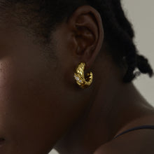 Elegant Lightweight 999 Pure Silver Geometric Hoop Earrings