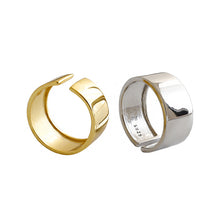 Minimalist Adjustable 925 Sterling Silver Ring