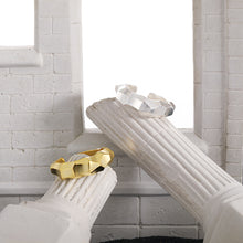 Modern Geometry Adjustable Rhombus 925 Sterling Silver Ring