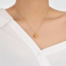 Bold 999 Pure Silver Triangular Cone Necklace