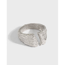 Adjustable 925 Sterling Silver Irregular Geometry Ring