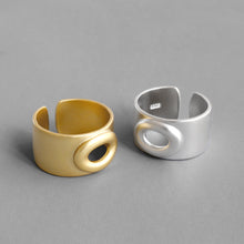 Wide Open Mouth 925 Sterling Silver Adjustable Ring