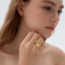 Large Chunky Electroforming Knot 999 Sterling Silver Ring