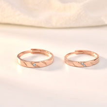 Adjustable CZ 925 Sterling Silver Promise Ring