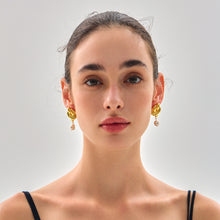 Trendy 999 Pure Silver Irregular Hollow Knots Earrings