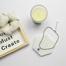 925 Sterling Silver Bead Ball Anklet